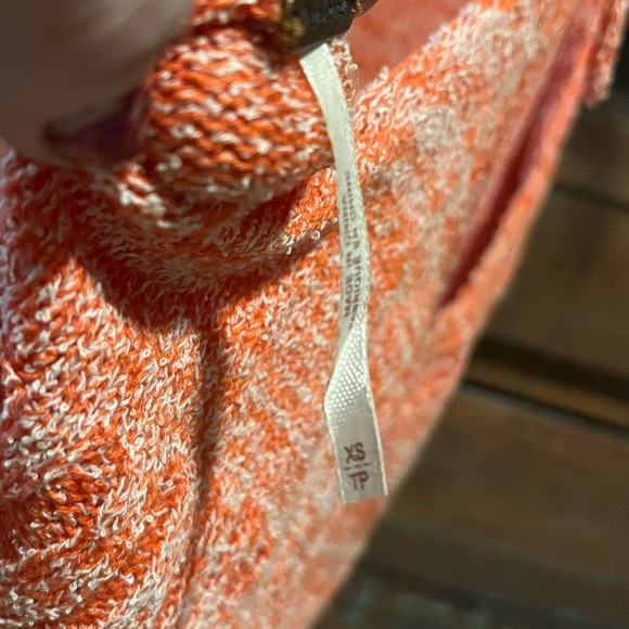 Free People Knit Crop Top•Heathered Orange• 🌵 XS - Picture 5 of 8